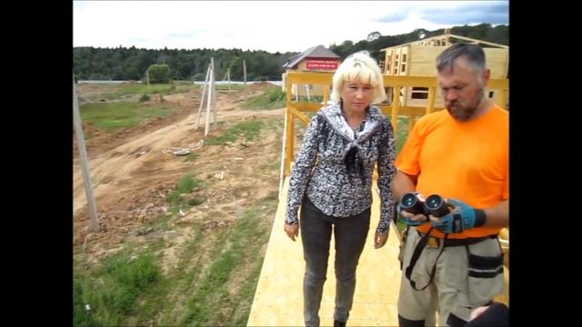 Дом который построил Евгений. Перекрытие второго этажа.