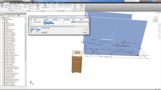 Autodesk Inventor iLogic for 3D Kitchen Design, Cabinetmaking, and General Woodworking смотреть онлайн