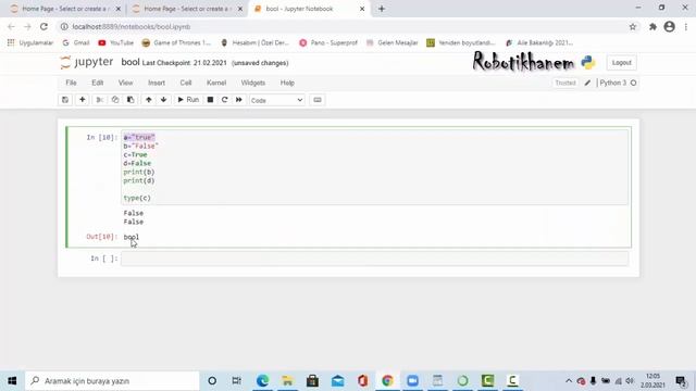 Sıfırdan Python Dersleri -6- BOOL Veri Tipleri смотреть онлайн