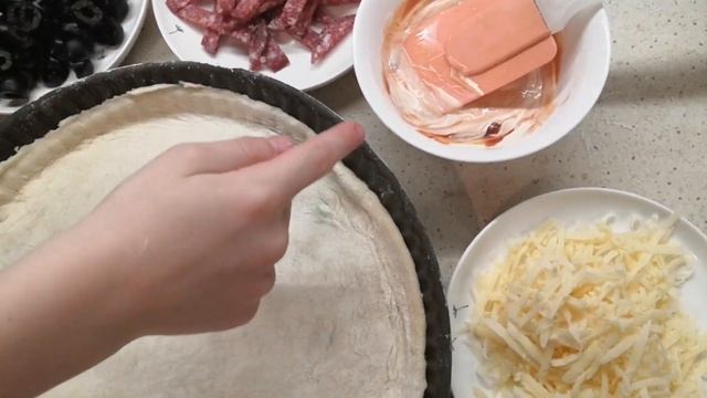 Пицца. Тесто из хлебопечки смотреть онлайн
