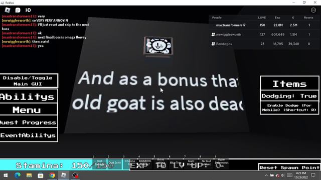 Dust Sans Simulator The REMAKE All Bosses смотреть онлайн