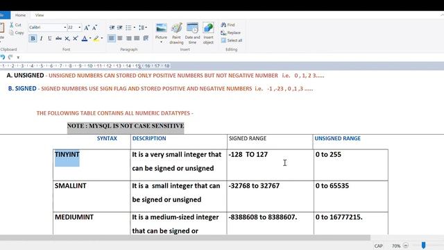 MYSQL CLASSES DATATYPES PART 01 IN HINDI| MYSQL DATATYPES | VANSH SOFTWARE SOLUTIONS | MYSQL| смотреть онлайн