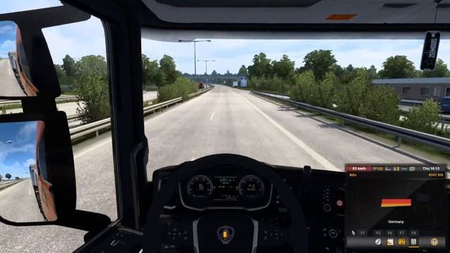ETS2 1.40 ProMods Scania R500 XT Amsterdam - Duisburg смотреть онлайн