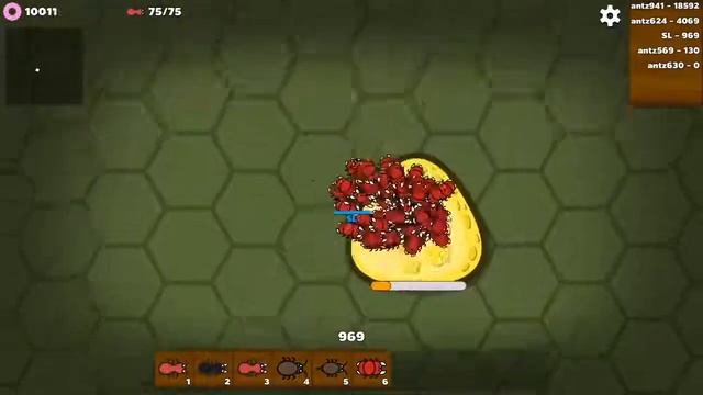 ЭВОЛЮЦИЯ ЖУКОВ! Antzer io Новая io Игра смотреть онлайн