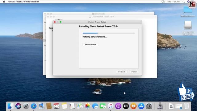 How to Install Cisco Packet Tracer 7.3 on mac Catlina || packet tracer 7.3 install macos catalina смотреть онлайн