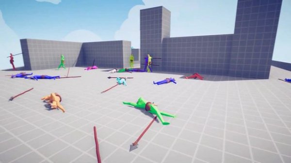 BATTLE ROYALE ON THE MOD MAP | Totally Accurate Battle Simulator TABS