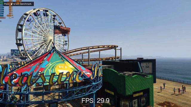 Grand Theft Auto V HD7850 | x4 750k | 8GB DDR3 Benchmark! смотреть онлайн