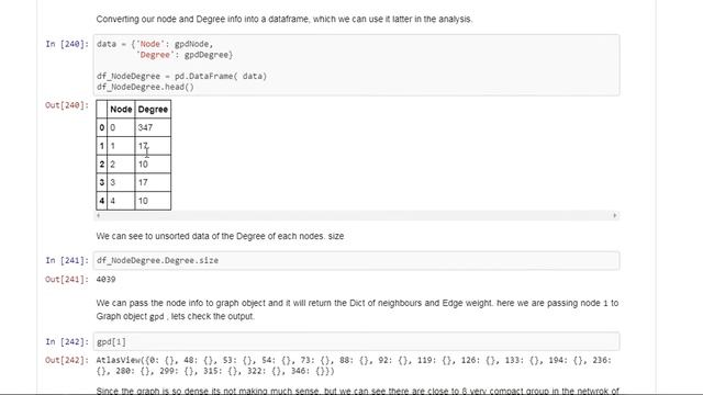 Network Analysis with Node Degree Distribution смотреть онлайн