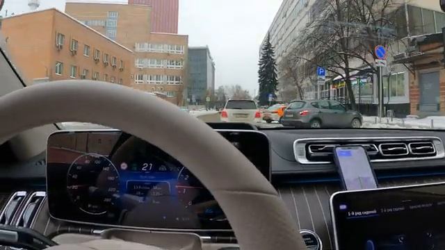 Мерседес Бенц S 580 / 223 Первая поездка, эффект ВАУ! - VLOG # 96 смотреть онлайн