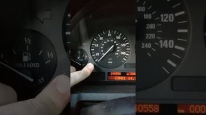 Как сбросить Oil service inspection BMW (BMW X5 E53)