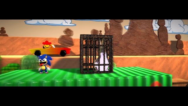 Sonic Saves Big Chungus From The Fart Train - LittleBigPlanet 3 PS5 Gameplay | EpicLBPTime смотреть онлайн