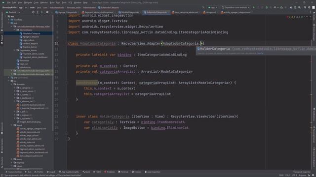 16.- Listar categorías | Book App Android Studio + Kotlin + Firebase смотреть онлайн