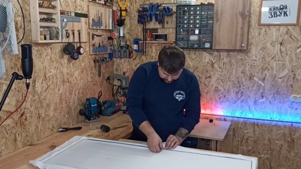 DJ Фасад своими руками для мобильного диджея. dj ширма.