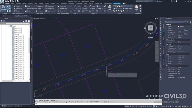 Creating a Pipe Network from a Polyline in Civil 3D 2018, 2019, 2020, 2021 смотреть онлайн