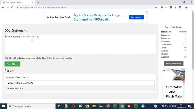 SQL - Part 19 - upper() MySQL String Function смотреть онлайн