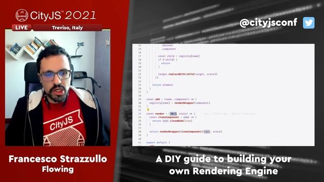 FRANCESCO STRAZZULLO - A DIY guide to building your own Rendering Engine - #CITYJS2021 смотреть онлайн