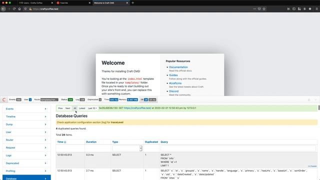 Craft CMS Tutorial, Part 16: Debugging with the Yii Debug Toolbar смотреть онлайн