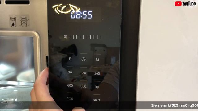 Siemens bf525lms0 iq500 mikrowelle 800 watt смотреть онлайн