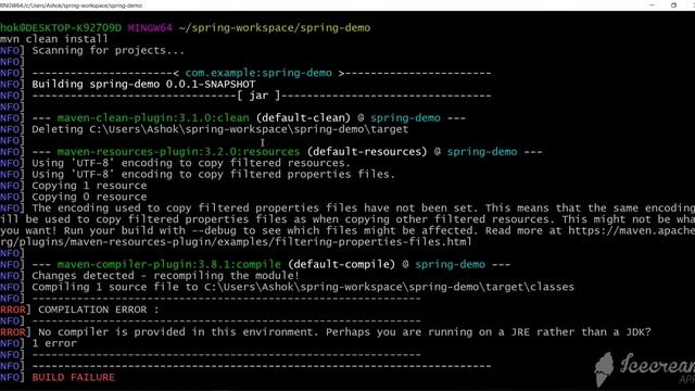 Install Maven, deploy Spring boot project using Maven as a jar file | Spring Boot Deployment part 2 смотреть онлайн