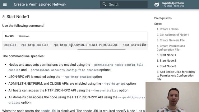 Tutorial: How to create a permissioned Blockchain network with Hyperledger Besu смотреть онлайн