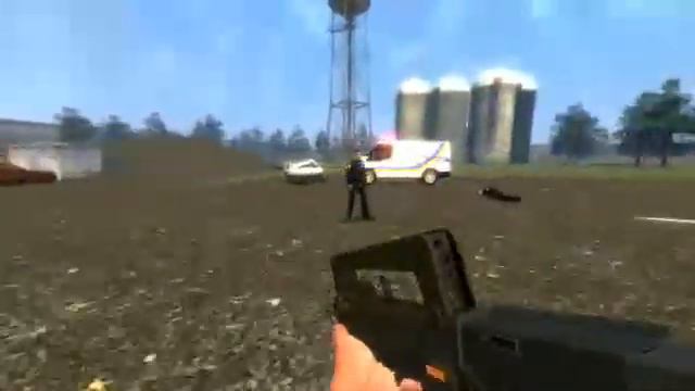 Перестрелка полиции с мафией Garrys Mod смотреть онлайн