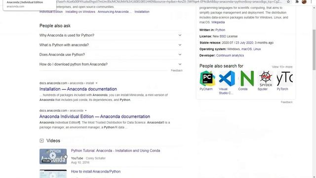 2. Installation of Python IDLE and Anaconda - #python,#pythonanaconda, #spyder смотреть онлайн