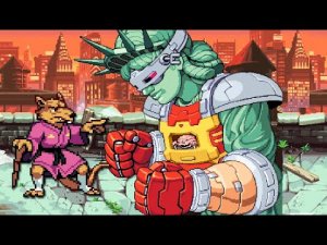 Teenage Mutant Ninja Turtles Shredder's Revenge - Все боссы без урона.