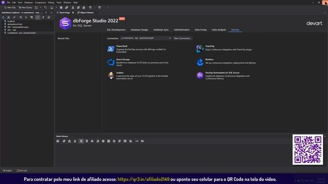 Opções SQL Studio para MS SQL, PostgreSQL, Oracle e MySQL смотреть онлайн