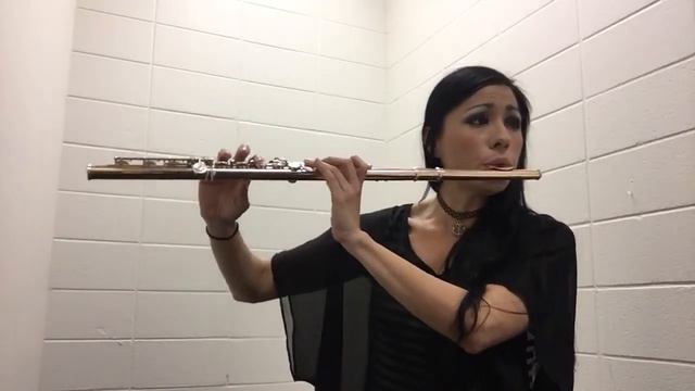 Excerpt from Hungarian Pastorale Fantasy by Franz Doppler for flute and piano смотреть онлайн