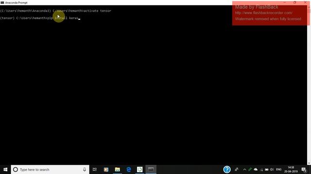 Installing keras and tensorflow in anaconda navigator смотреть онлайн