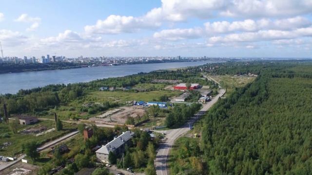 Виды из окон ЖК "Курья Park" Пермь, Ленская, 30 смотреть онлайн