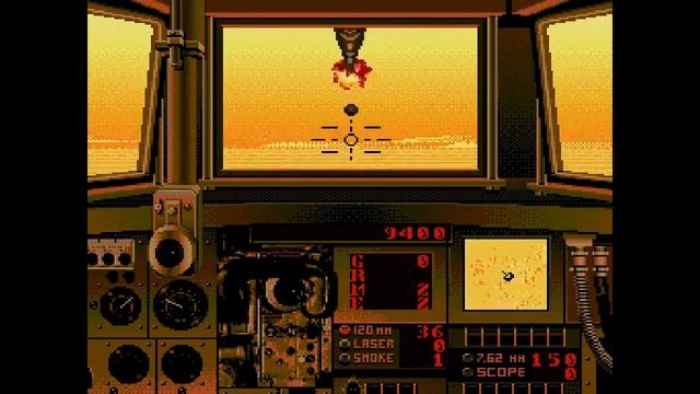Super Battle Tank: War in the Gulf ... (Sega Genesis) Gameplay смотреть онлайн