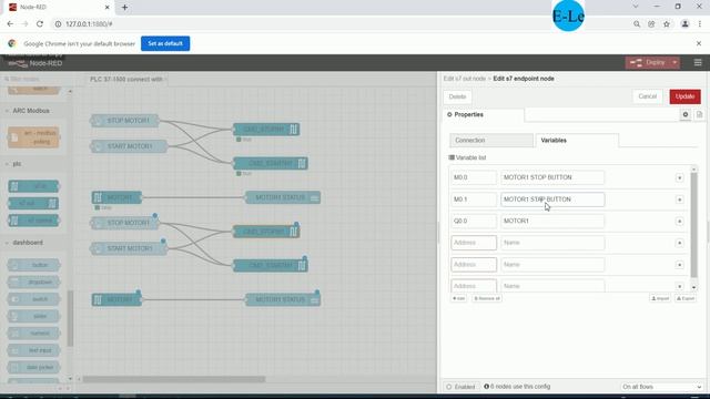 SIMATIC Manager V5.6 connect with Node-Red Dashboard Simulation смотреть онлайн