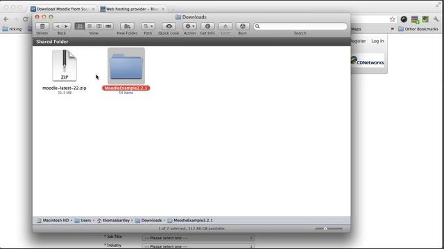 Install Moodle 2.2 on BlueHost.com Server Part 1 смотреть онлайн