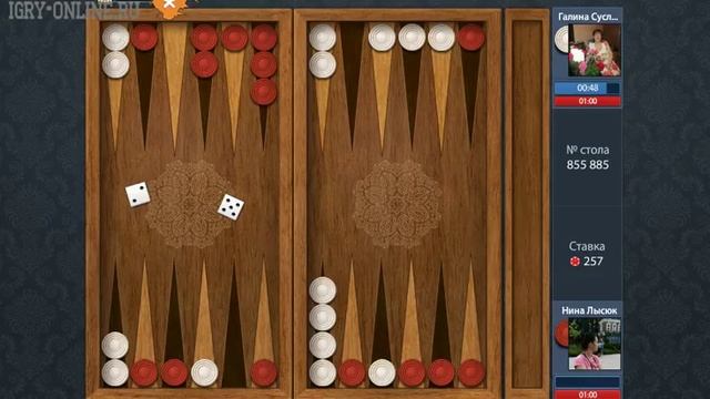 Игра Длинные нарды в Однокласниках смотреть онлайн