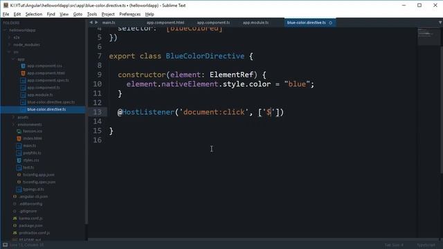 Angular 2 | Tutorial 7 | More on @Hostlistener |TutorialsPoint смотреть онлайн