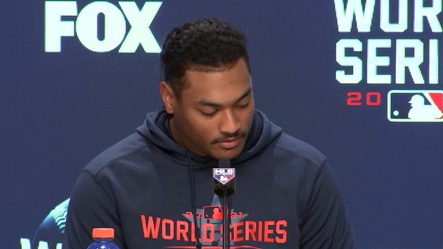 Alex Bregman & Luis Garcia on "Flushing" World Series Game 3, Trust in Zack Greinke, Ian Anderson смотреть онлайн