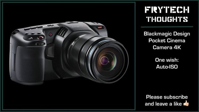 One wish for Blackmagic Design Pocket Cinema Camera 4K: Auto-ISO! смотреть онлайн