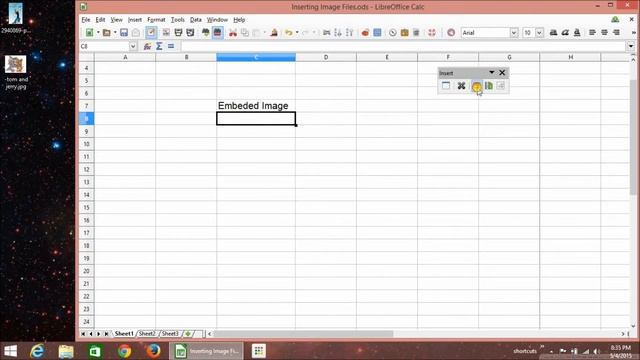 libreoffice calc insert embedded and linked images смотреть онлайн
