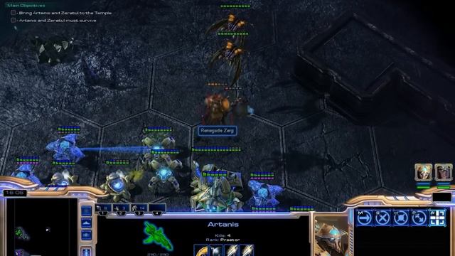 SC Brood war Protoss Mission 8 [1/2]. [Starcraft 2 remake] смотреть онлайн