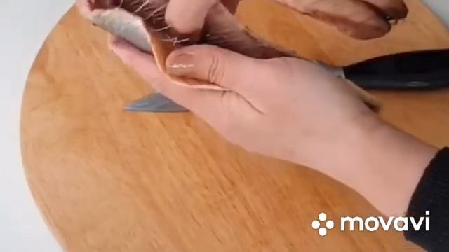 Быстро и легко чистим и разделываем селёдку