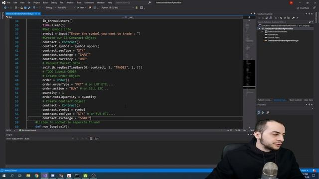 How To Code A Trading Bot With Interactive Brokers Part 3 Submitting Orders смотреть онлайн