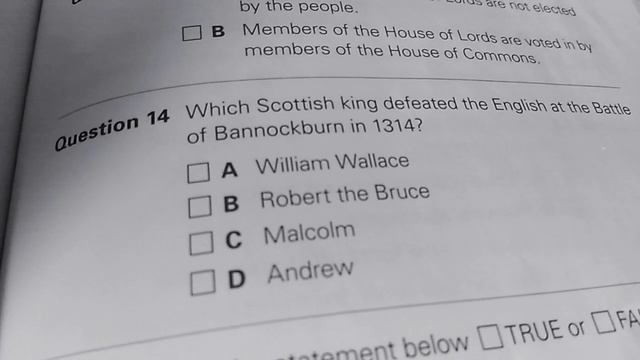 Life in the UK test, Practice test 9 смотреть онлайн