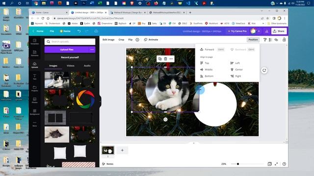 Canva Tutorial - Double Sided Transparent PNG Mockup смотреть онлайн