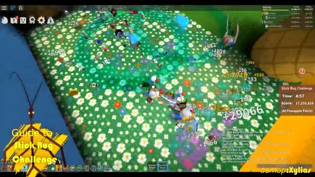 Стратегия Stick Bug Challenge в Bee Swarm Simulator смотреть онлайн