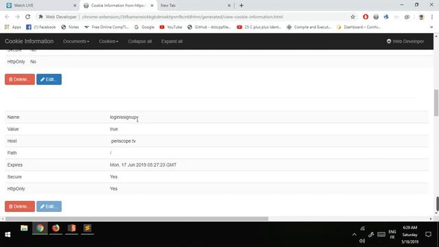 cookie injection allow dos attack to periscope.tv POC смотреть онлайн