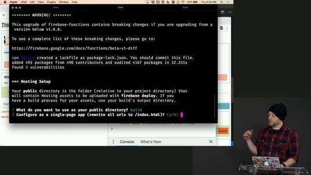 57 Deploying with the Firebase CLI смотреть онлайн