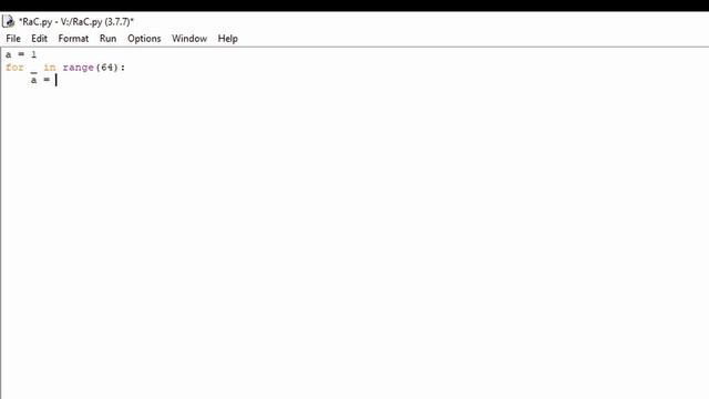 Python: Solving the rice and chessboard story with an algorithm! смотреть онлайн