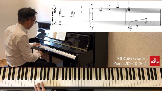 ABRSM Grade 4 Piano 2023-2024 (Complete) with Sheet Music смотреть онлайн