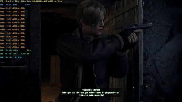 Я запустил на своём игровом ноутбуке RESIDENT EVIL 4 REMAKE и вот что из этого получилось. смотреть онлайн